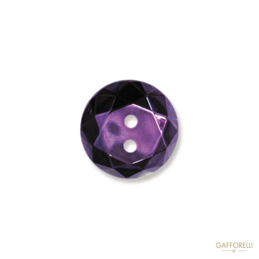 2 Holes Buttons Mother of Pearl Effect - 6835 Gafforelli Srl