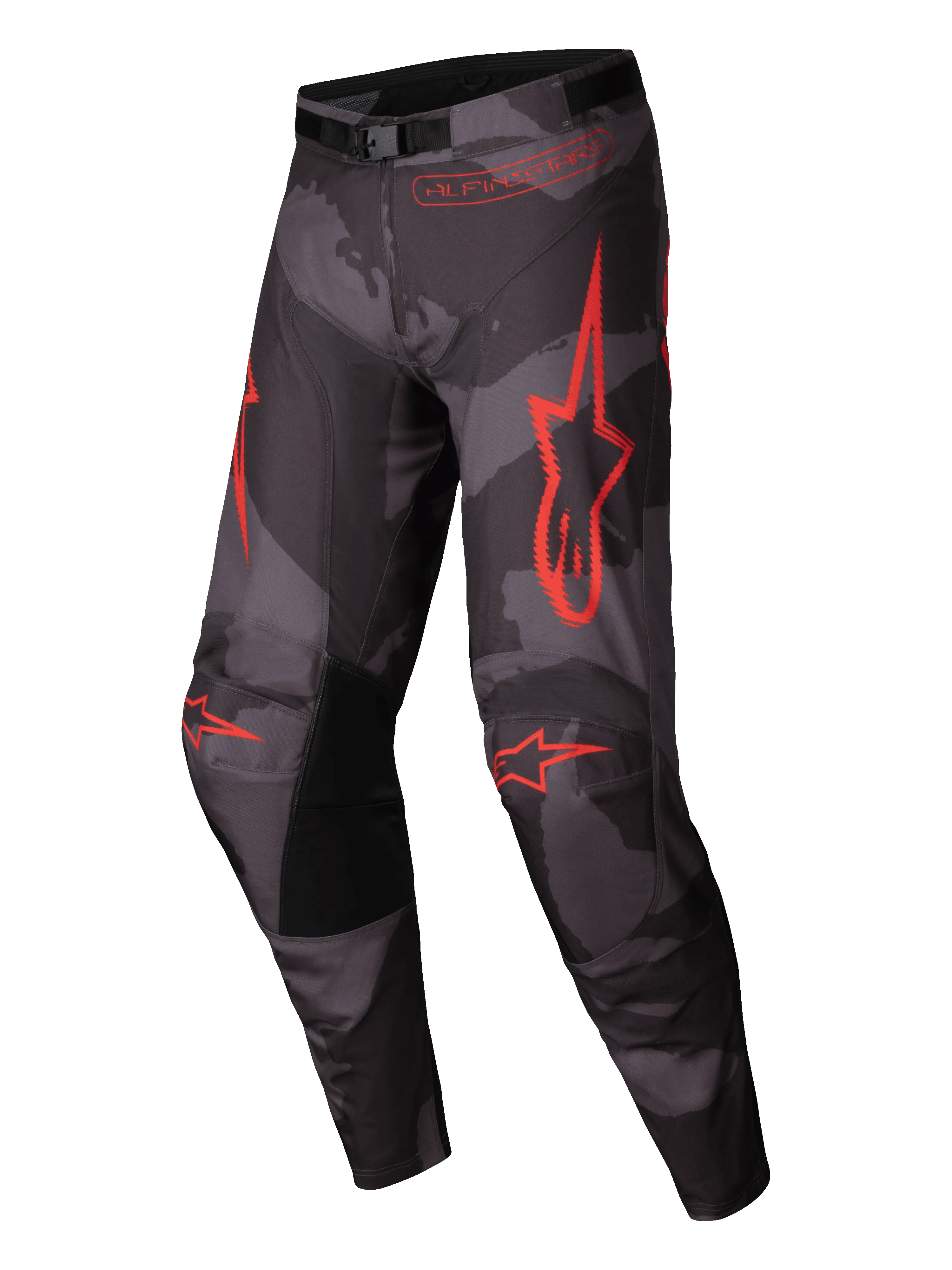 2025 Alpinestars Racer Hollow Pant Grey Camo Red
