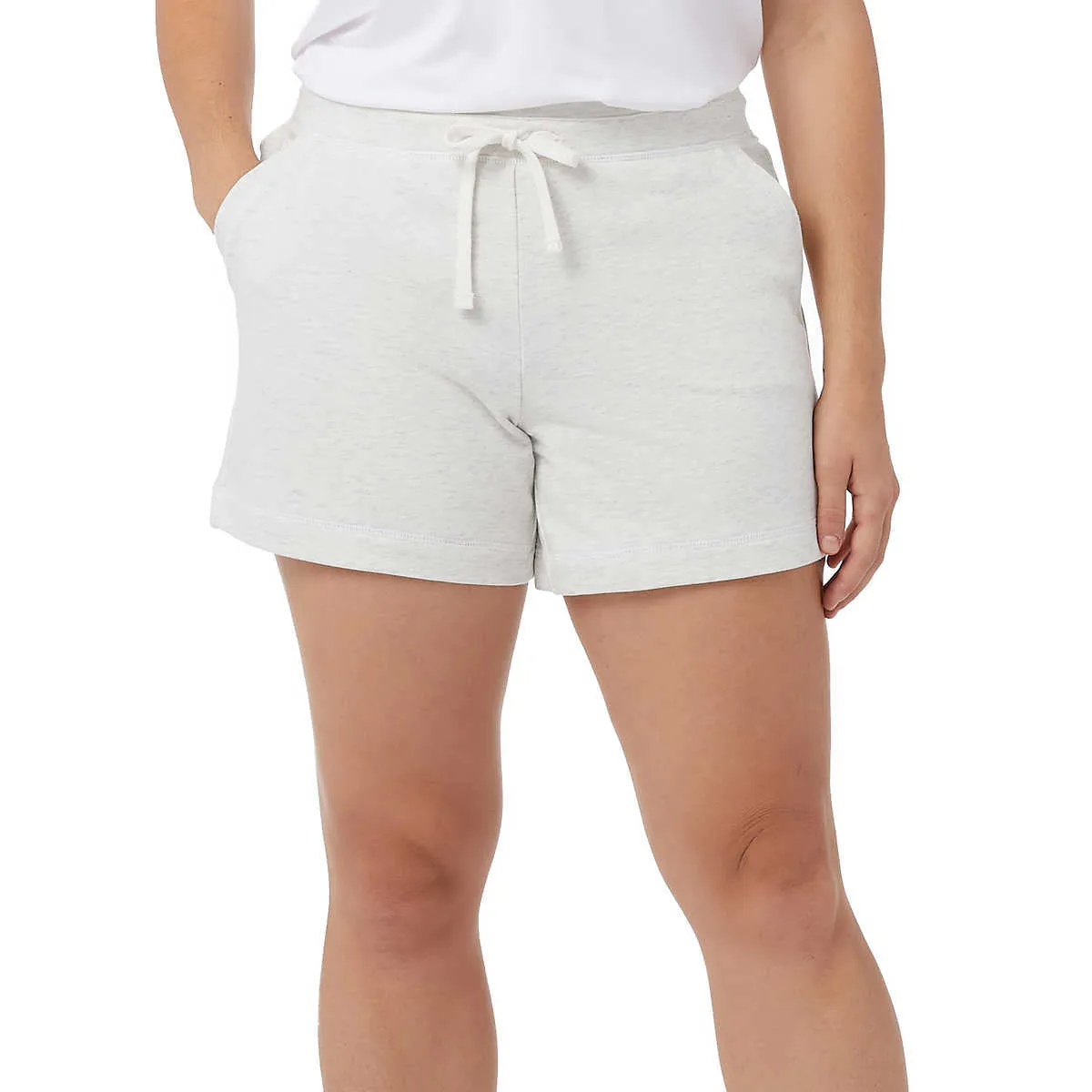 32 Degrees Women's 2-pack Ultra-soft Cotton Blend Jersey Casual Active Shorts