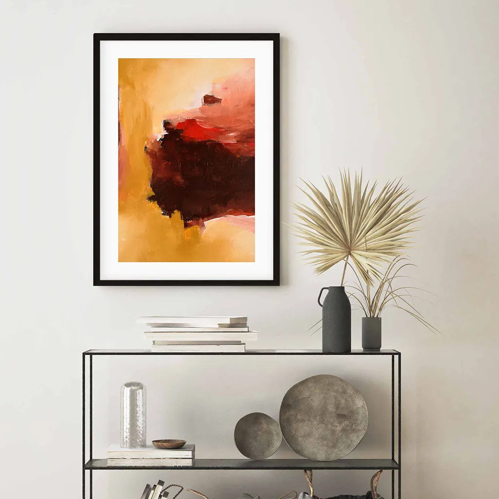 Abstract 391 Framed Art