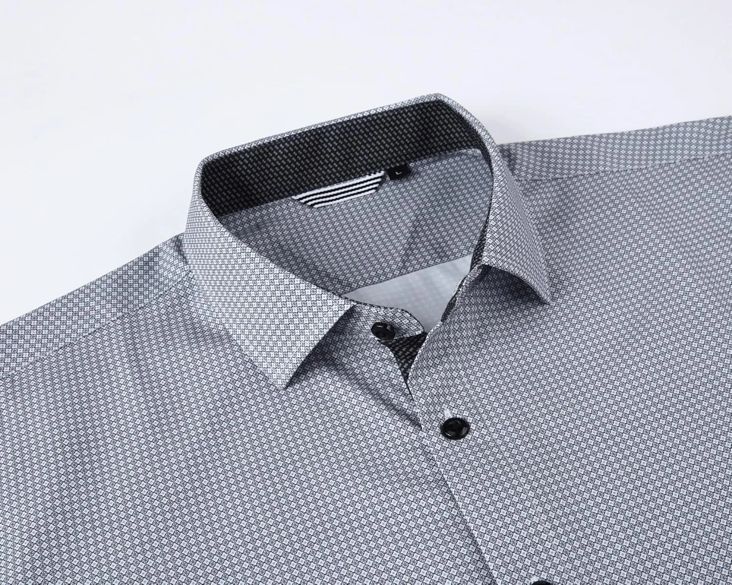 Alex Vando Mens Printed Dress Shirts Long Sleeve Regular Fit Button Down Shirt