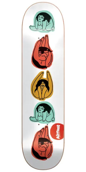Almost Yoga Girl R7 Skateboard Deck - Multi - 8.25in