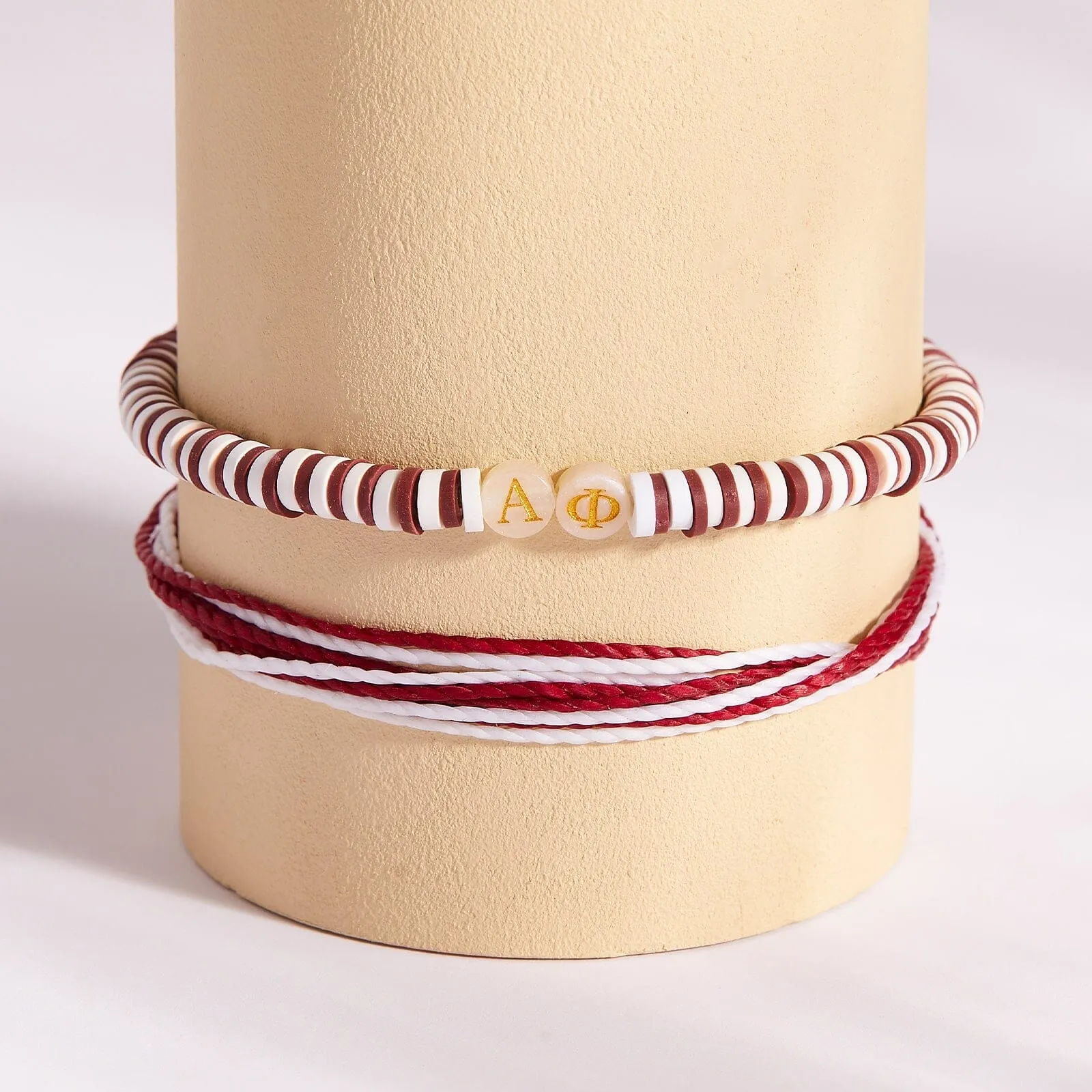 Alpha Phi Stretch Bracelet