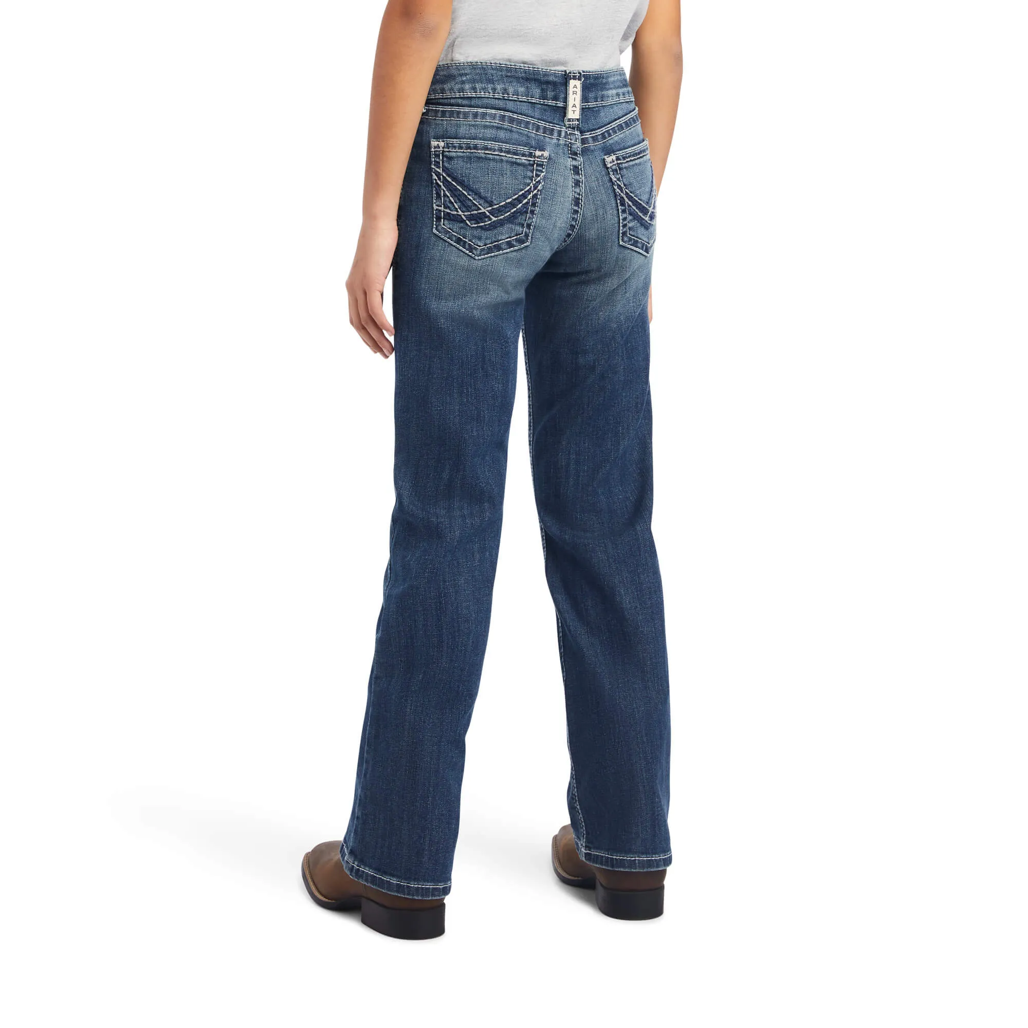 Ariat Girl's R.E.A.L. Raquel Boot Cut Jean
