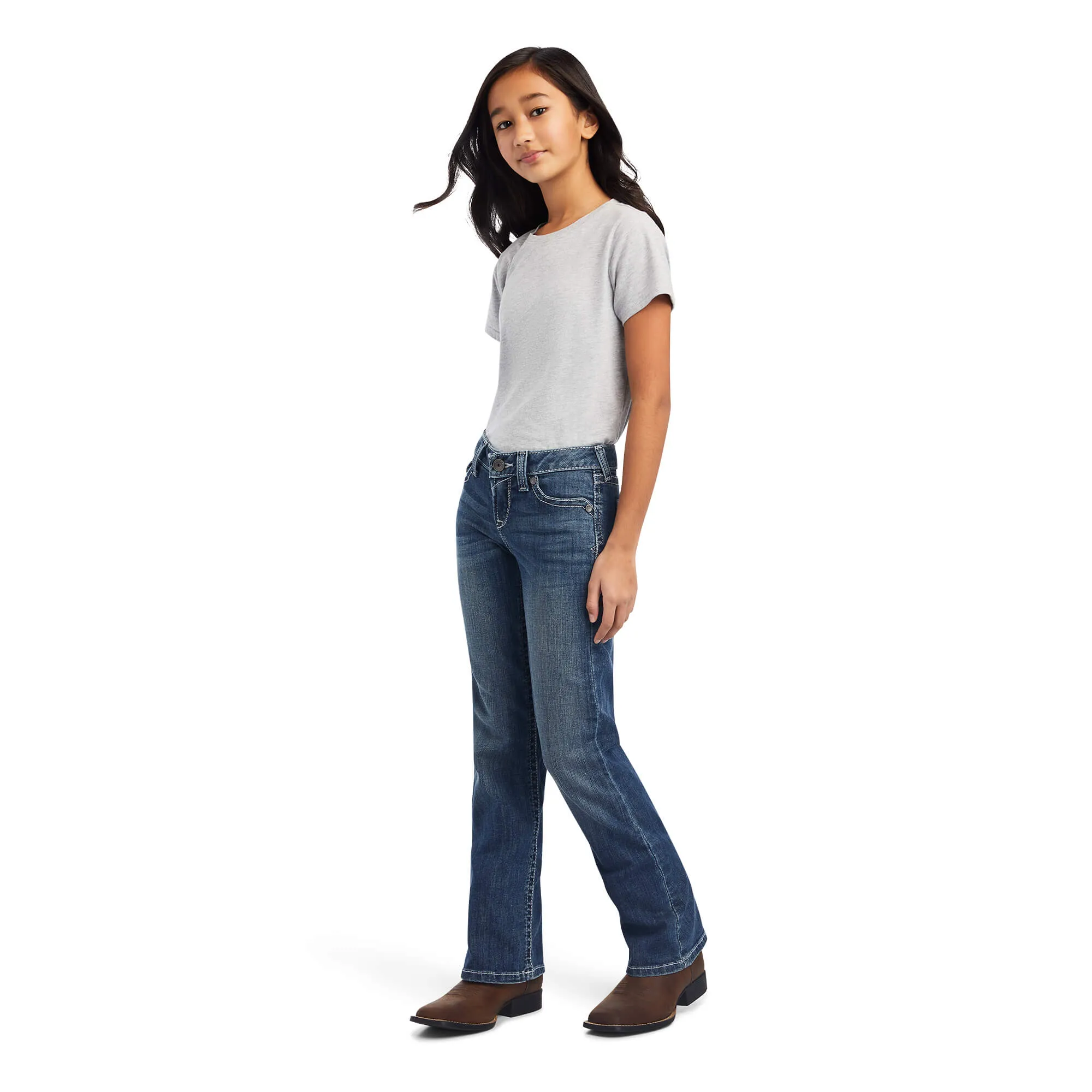 Ariat Girl's R.E.A.L. Raquel Boot Cut Jean