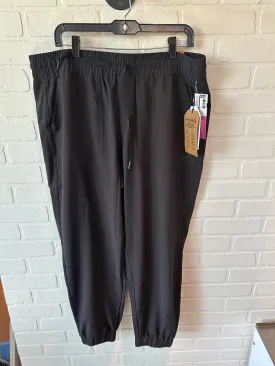 Athletic Pants By Avalanche In Black, Size: 16