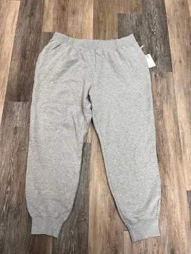Athletic Pants By Good American In Grey, Size: 2x