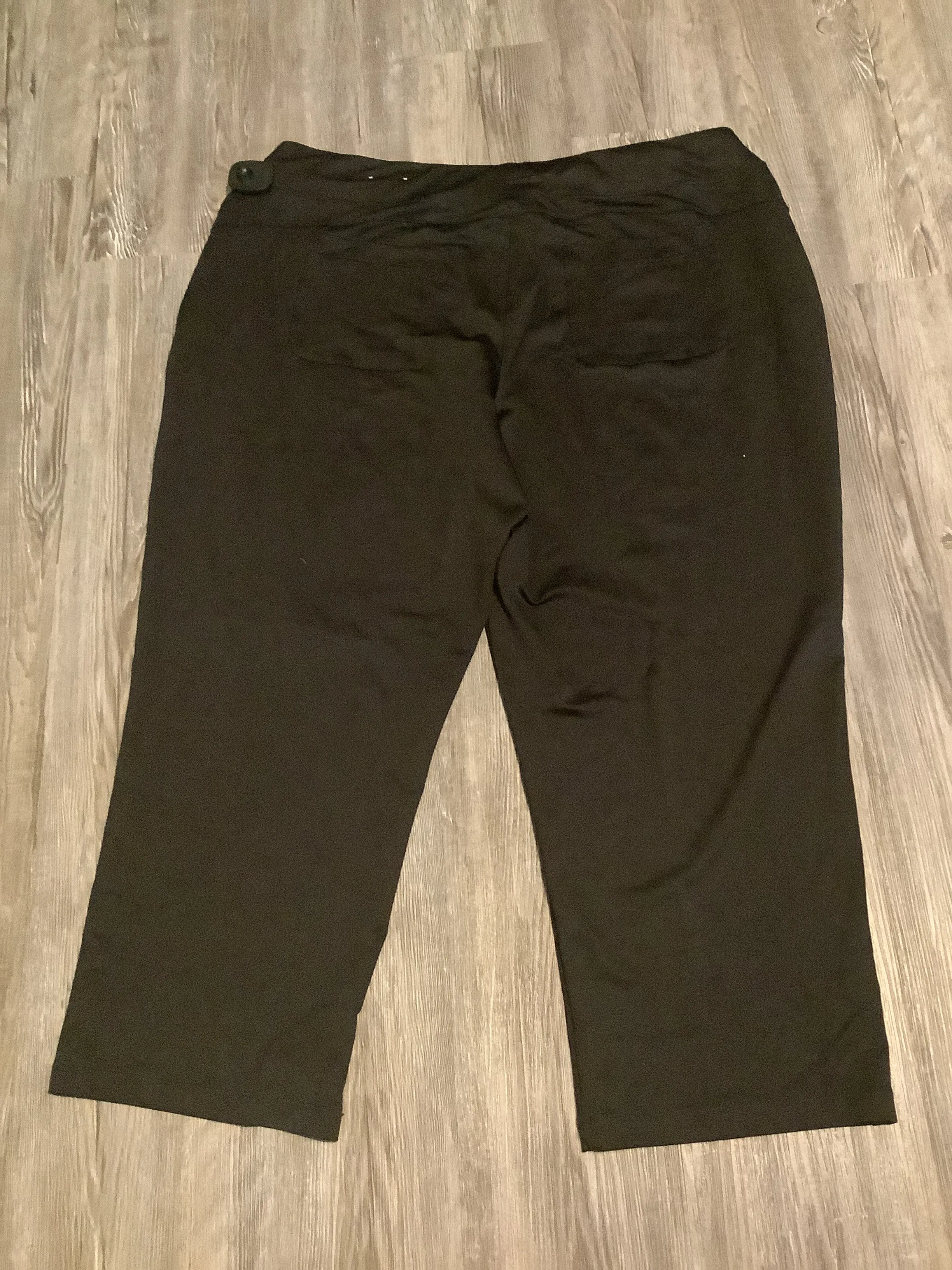 Athletic Pants By Tek Gear In Black, Size: 1x