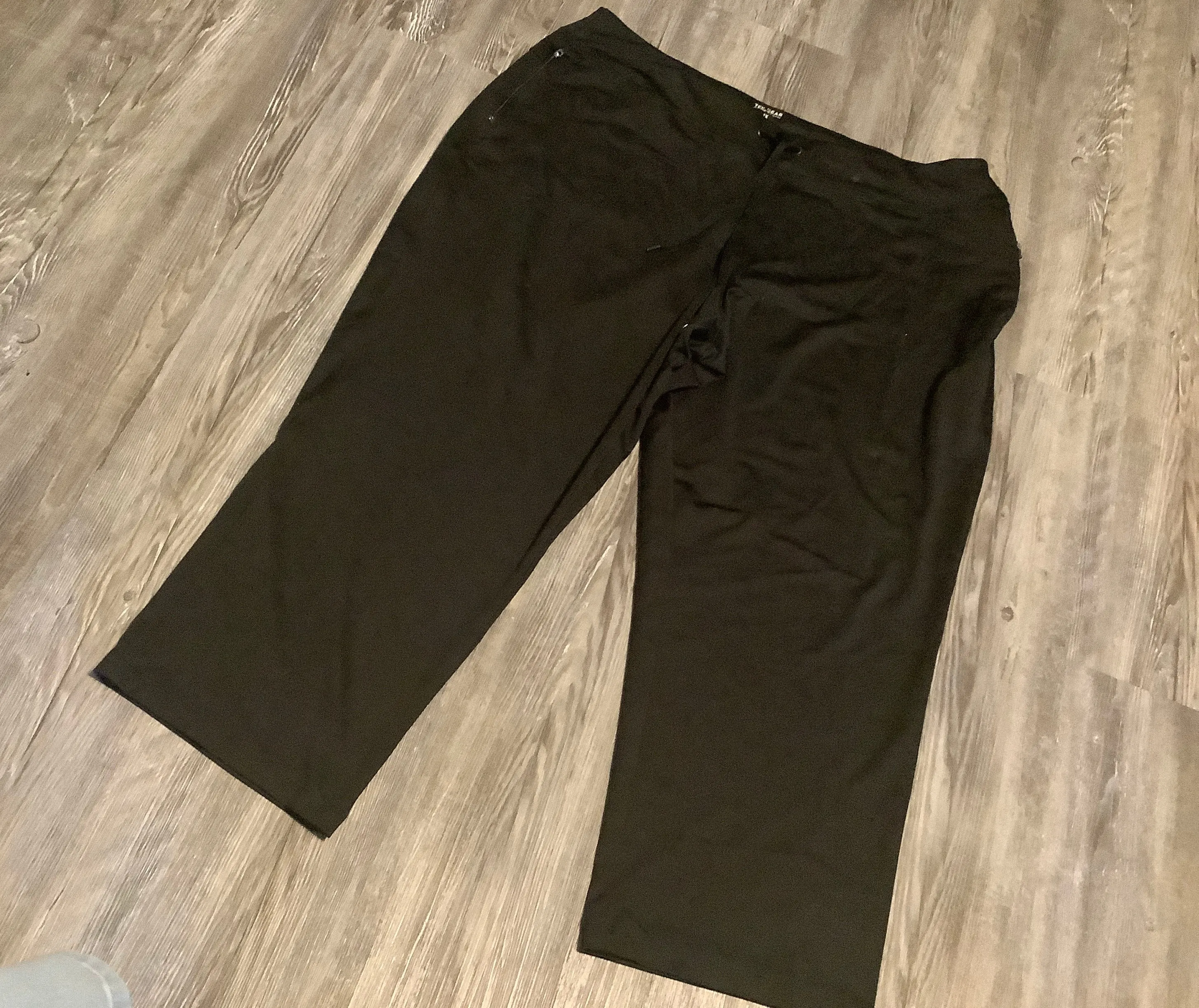 Athletic Pants By Tek Gear In Black, Size: 1x