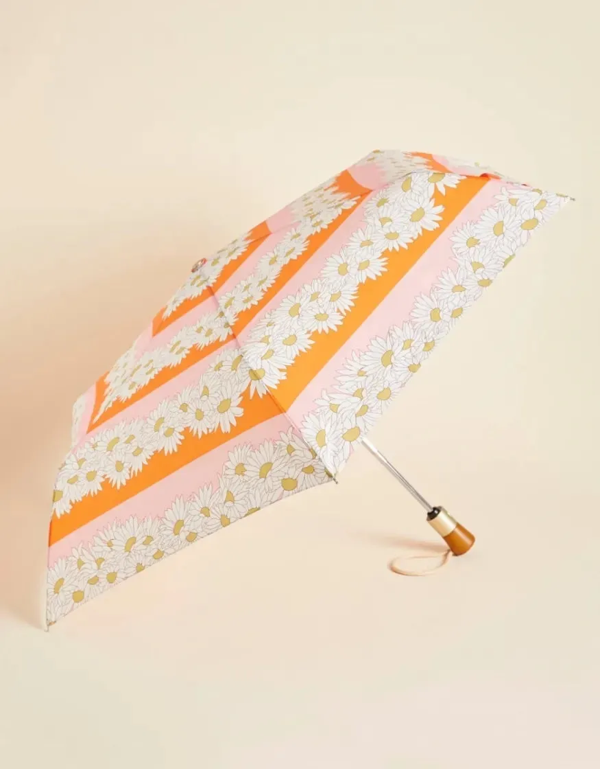 Audubon Daisy Stripe Umbrella