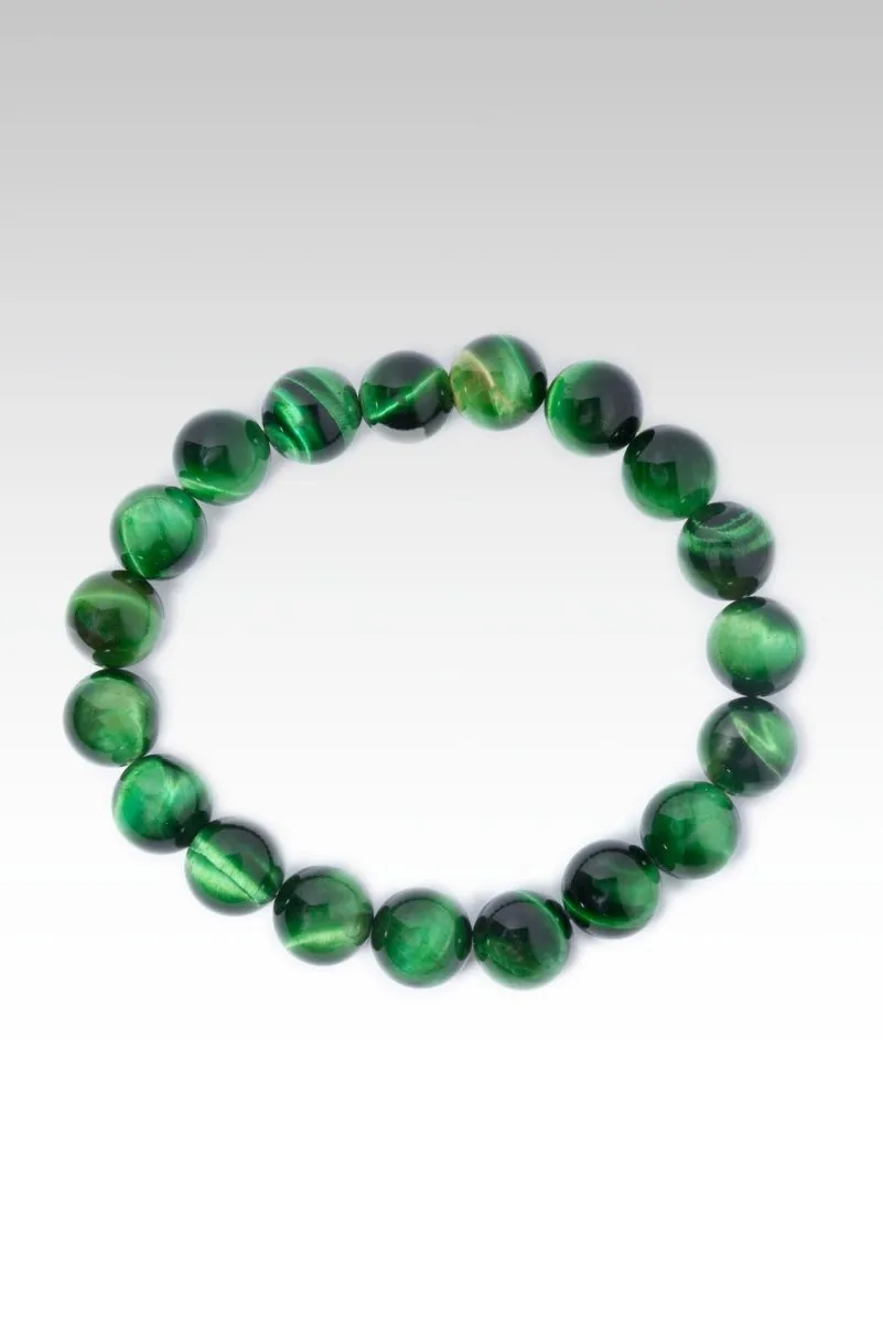 Beaded Green Tiger's Eye Bracelet™