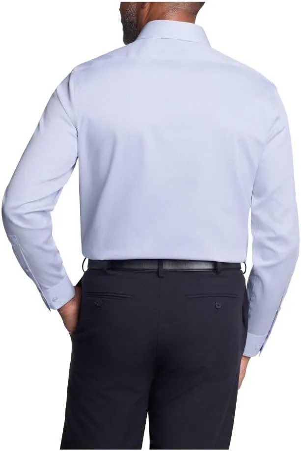 Calvin Klein Men's Dress Shirt Non Iron Stretch Slim Fit Solid