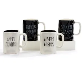 CERAMIC SENTIMENT MUG / VARIOUS STYLES