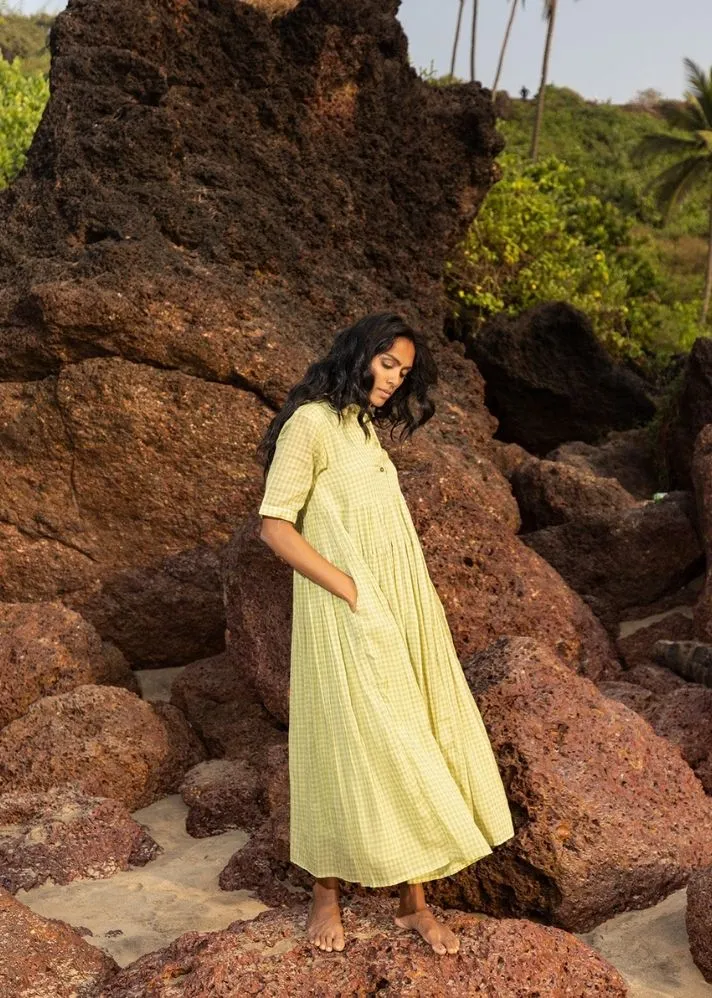Check Forest Dress