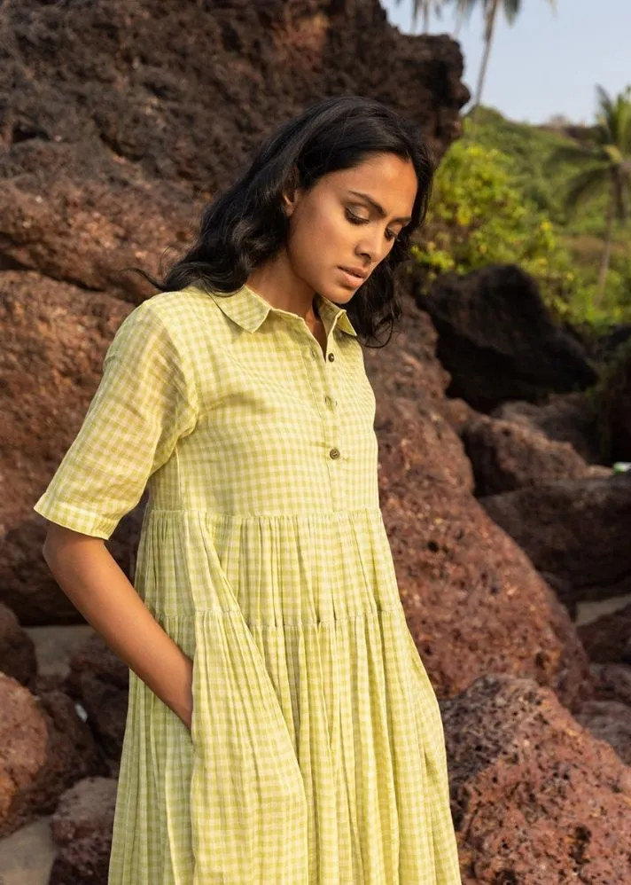 Check Forest Dress