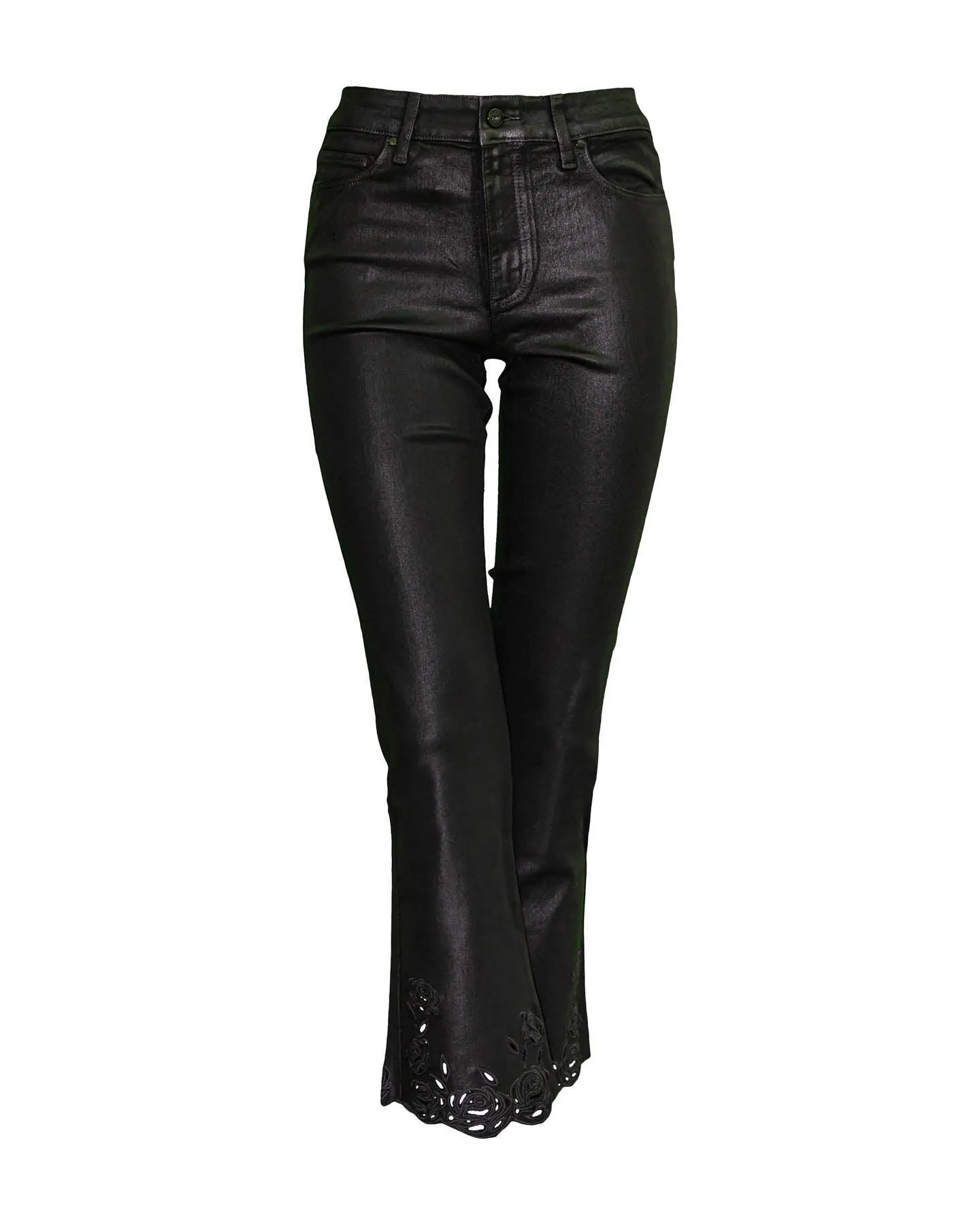 Claudine Laser Rose Hem Jeans