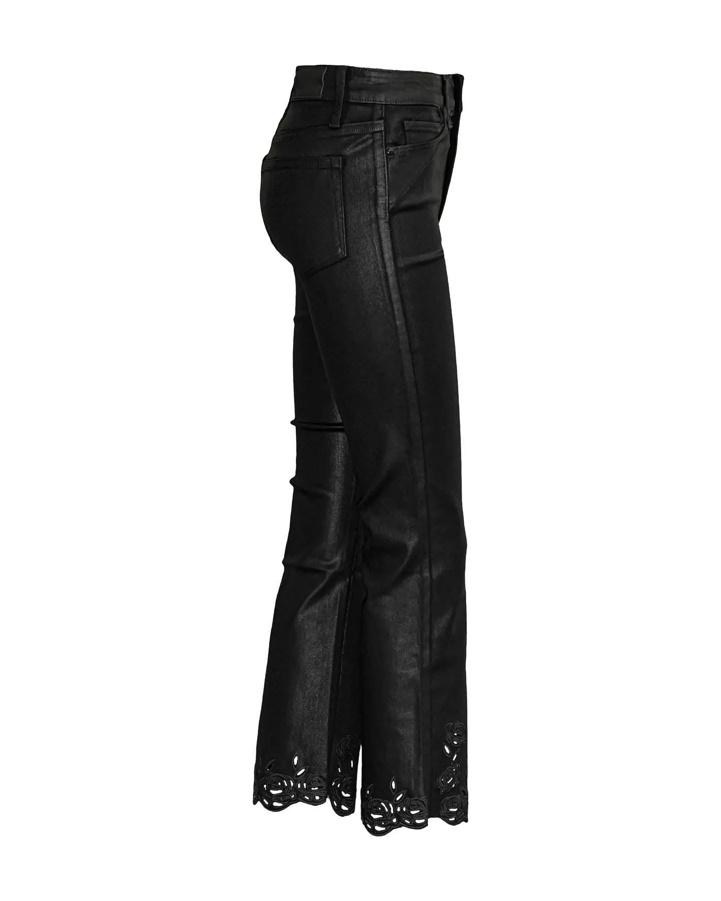 Claudine Laser Rose Hem Jeans