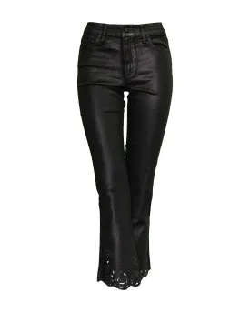 Claudine Laser Rose Hem Jeans