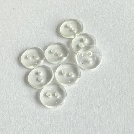 Clear / 2 Hole / Polyester