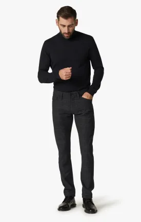 Cool Tapered Leg Pants In Grey Checked