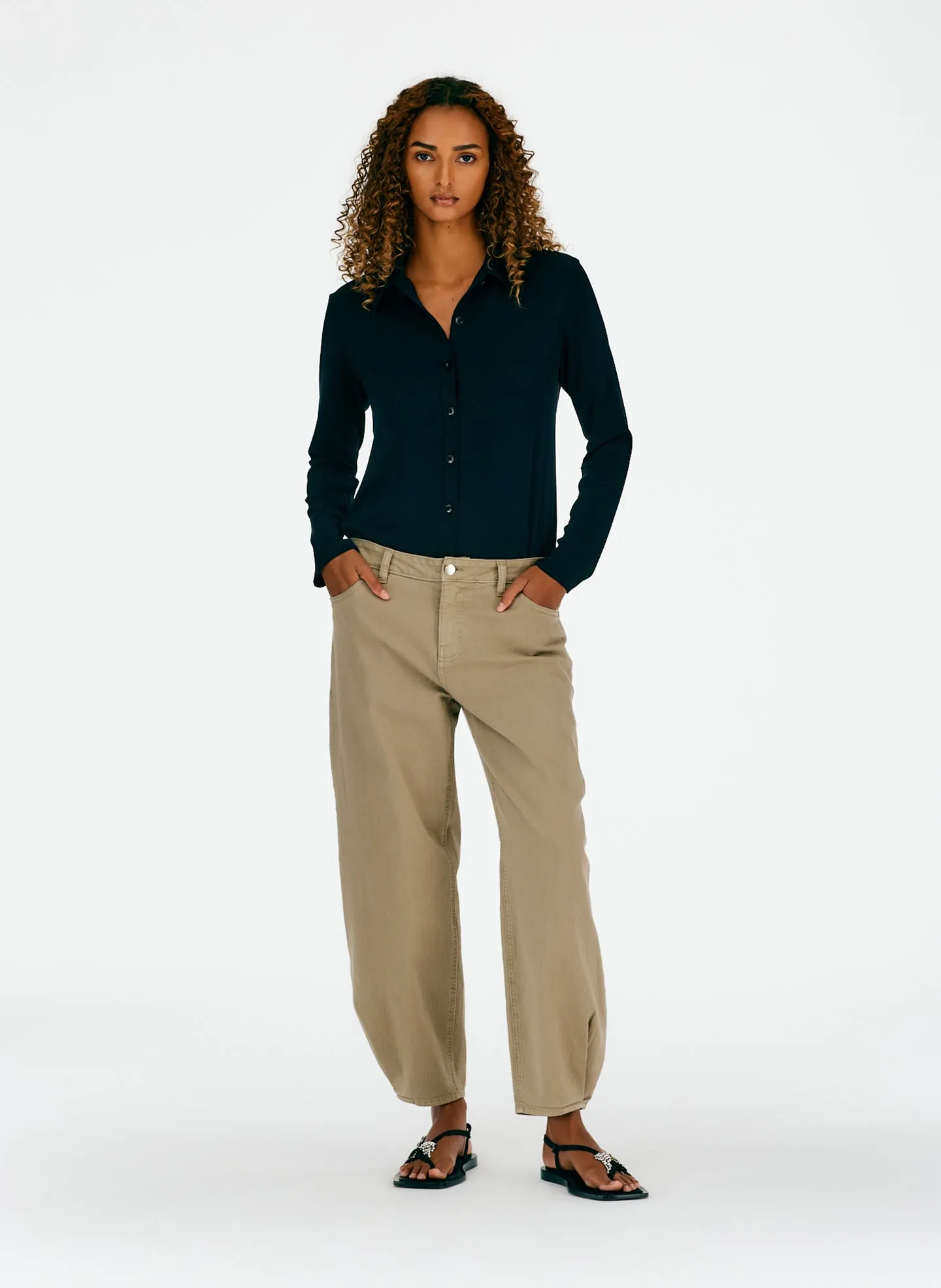 Cotton Drill Brancusi Pant - Long