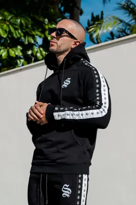 Double Tape Hoodie - Black