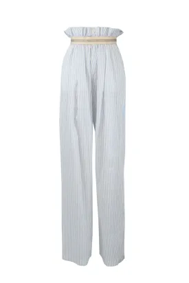 Elastic Pants Stripe / Blue