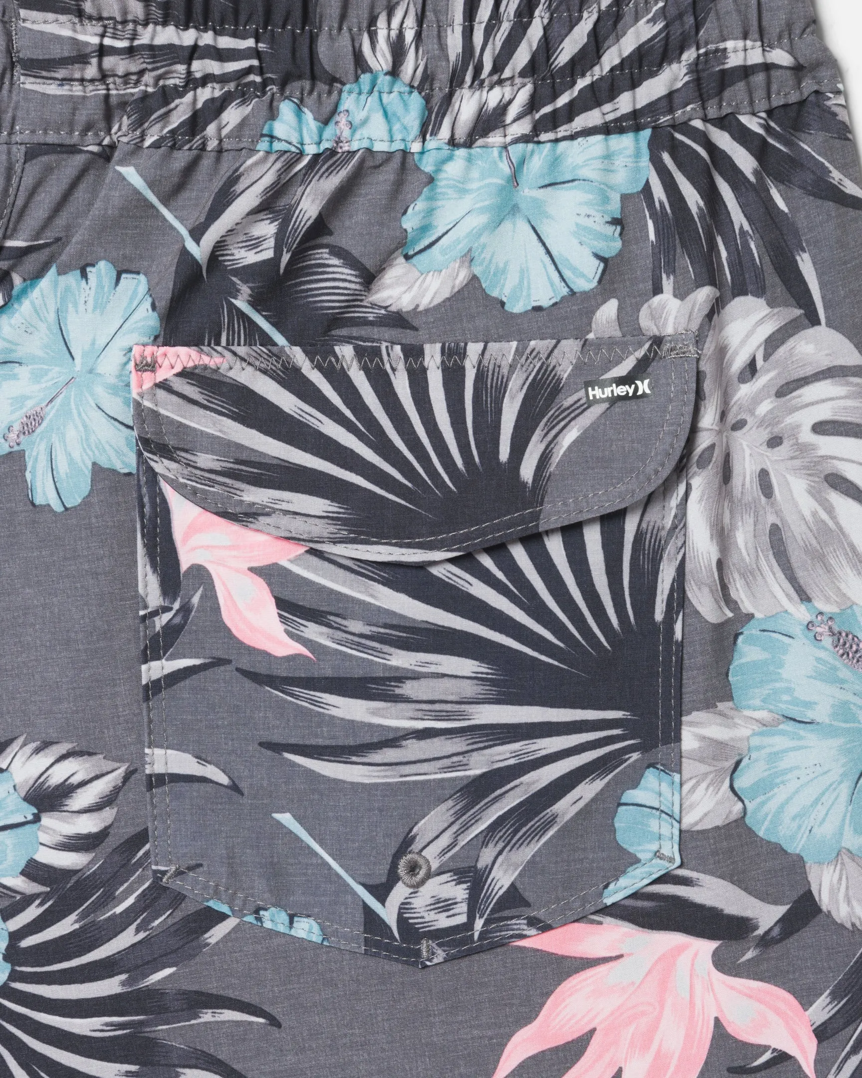 Essential Hibiscus Volley Boardshort 18"