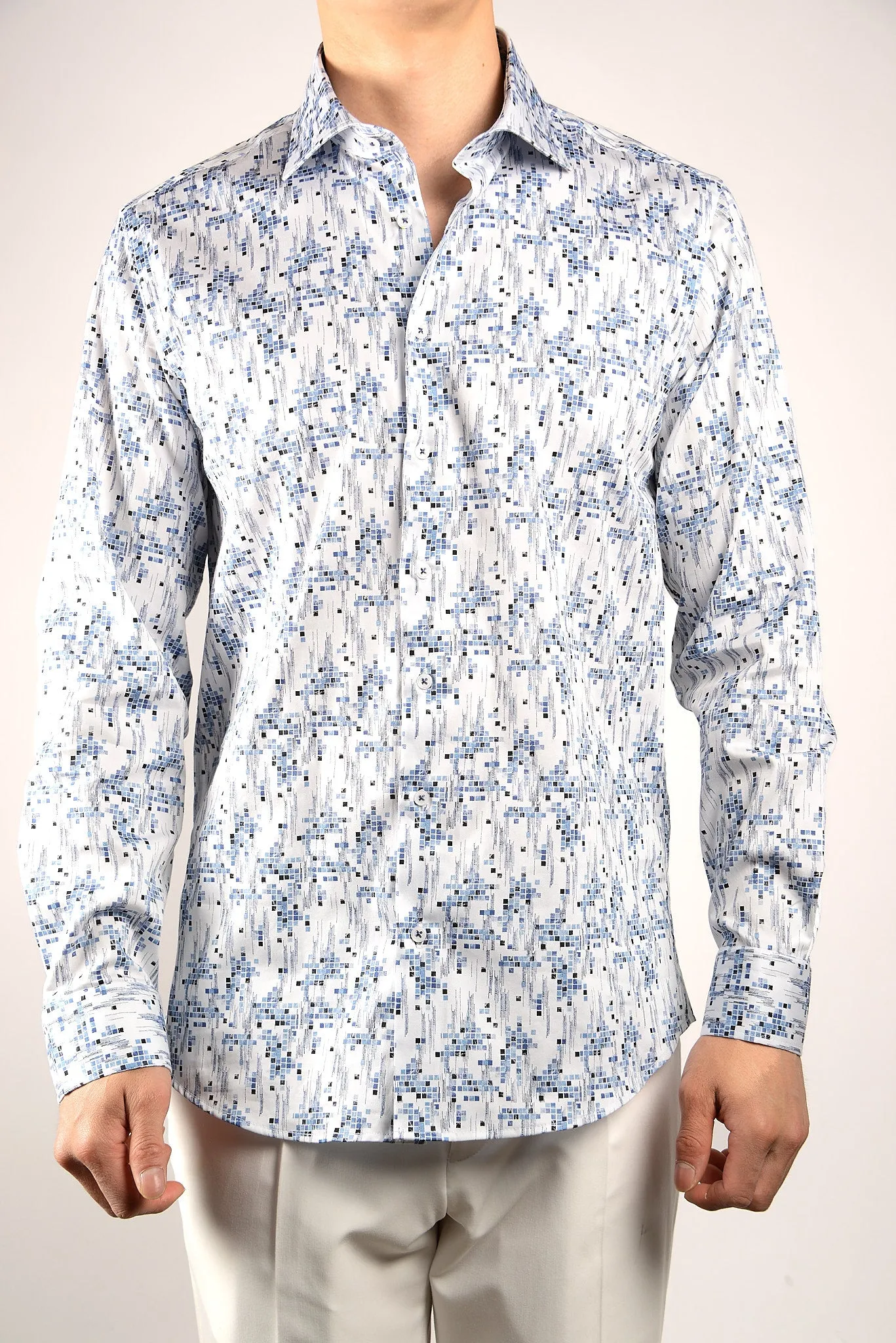 EURO SATEEN LS SPORT SHIRT
