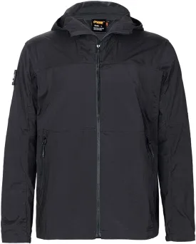 EXCELLENT ELITE SPANKER Men's Lightweight Zip Waterproof Windbreaker Jacket Active Hooded Packable Jacket Trench Coats