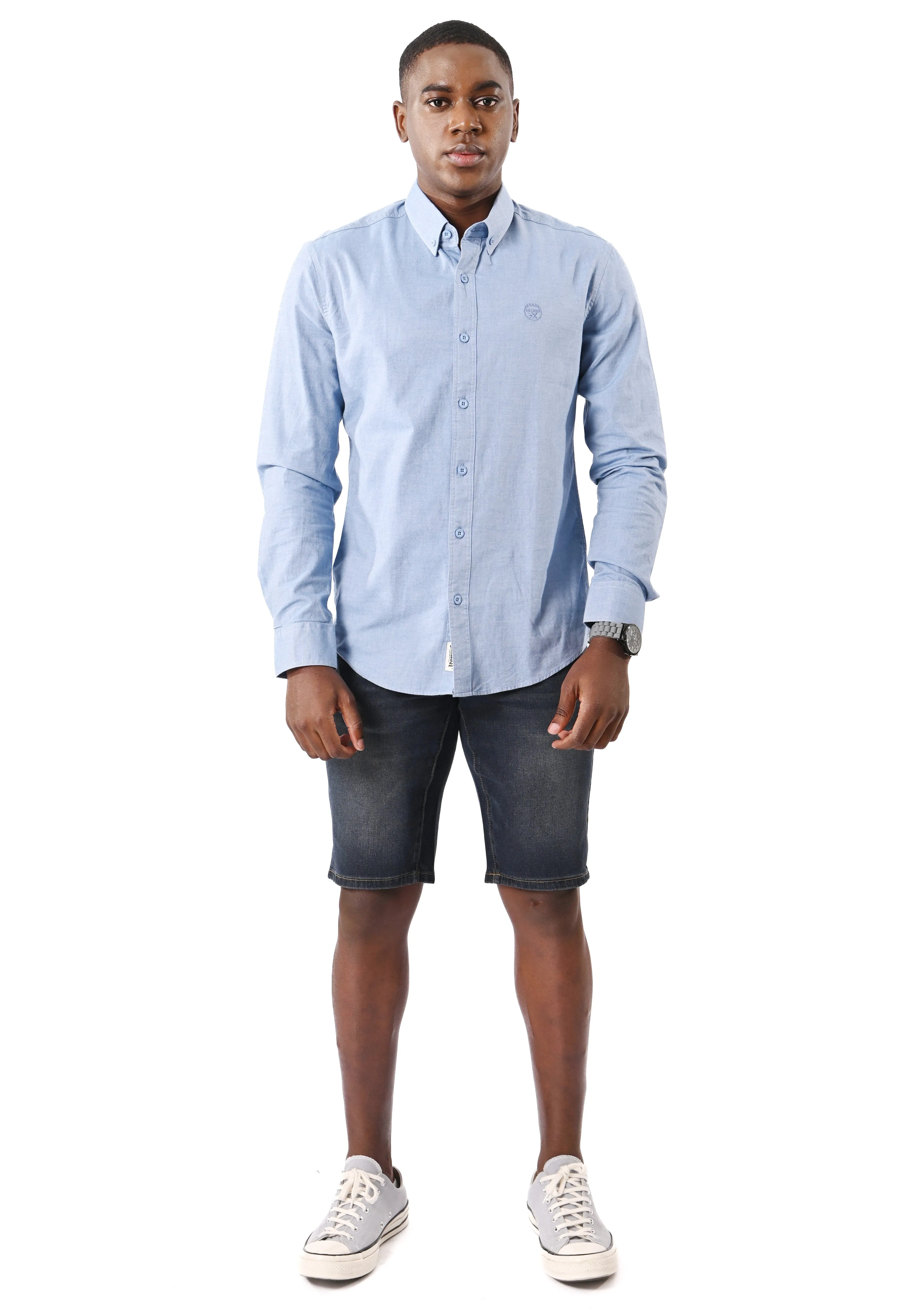 EXHAUST LONG SLEEVE SHIRT [SLIM FIT] 1623