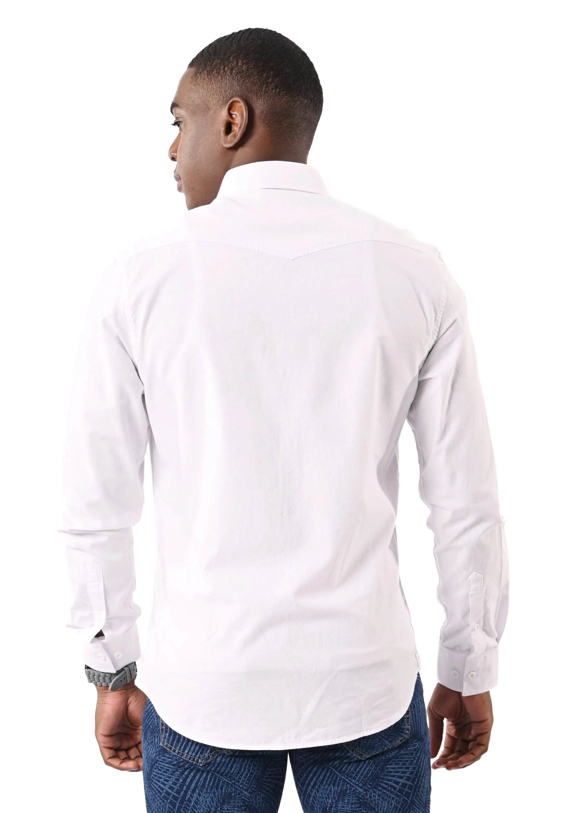 EXHAUST LONG SLEEVE SHIRT [SLIM FIT] 1623