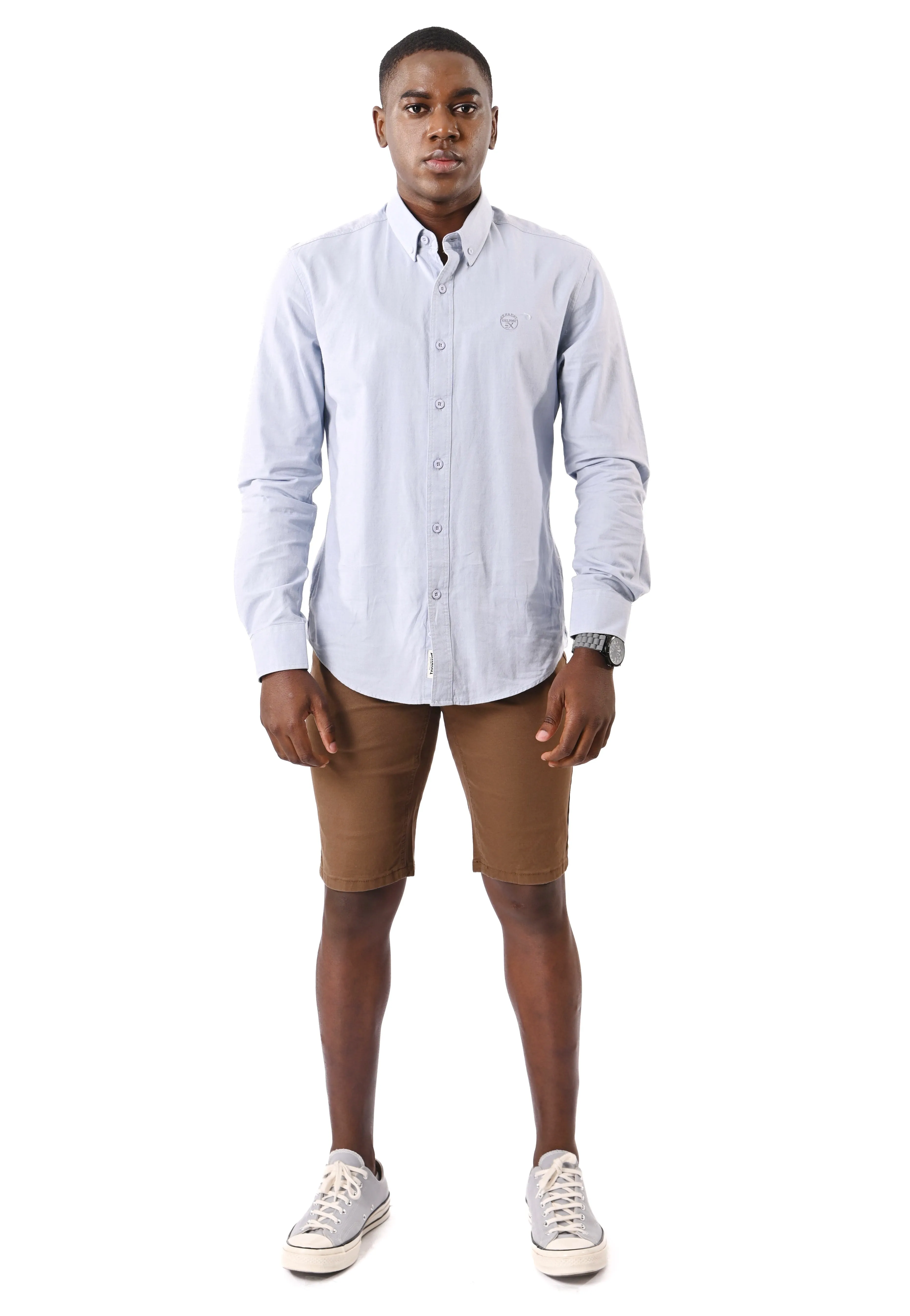 EXHAUST LONG SLEEVE SHIRT [SLIM FIT] 1623