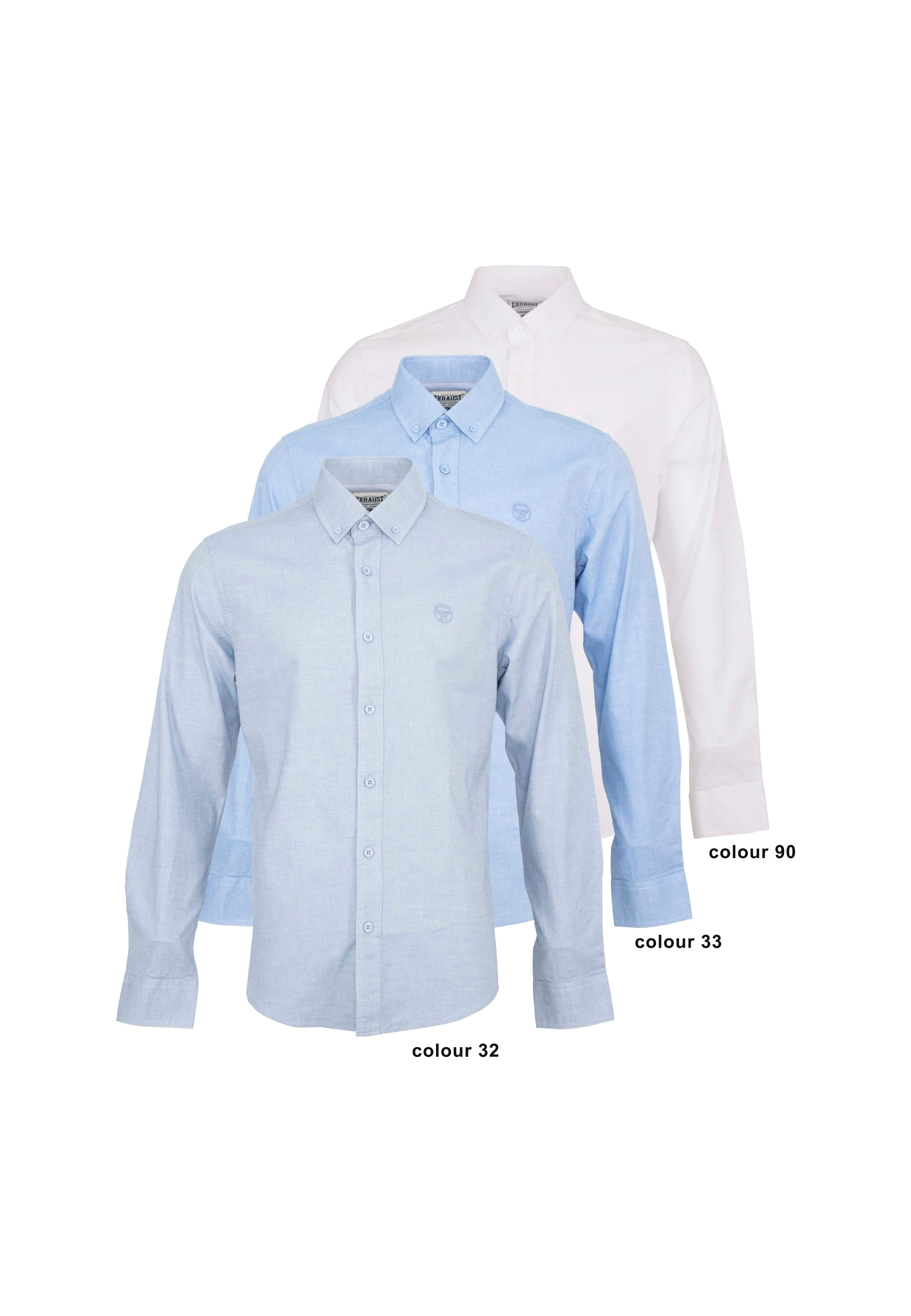 EXHAUST LONG SLEEVE SHIRT [SLIM FIT] 1623