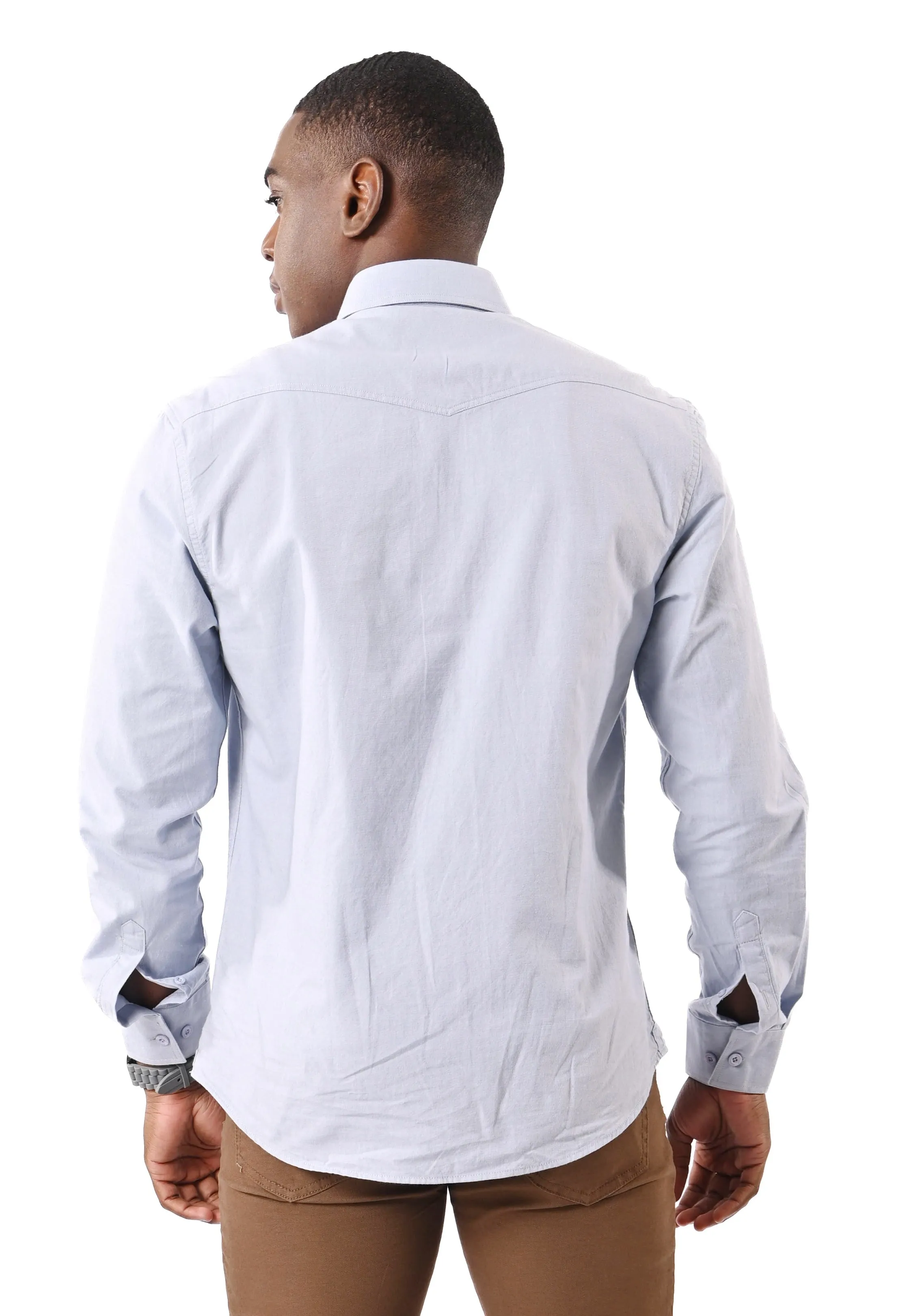 EXHAUST LONG SLEEVE SHIRT [SLIM FIT] 1623