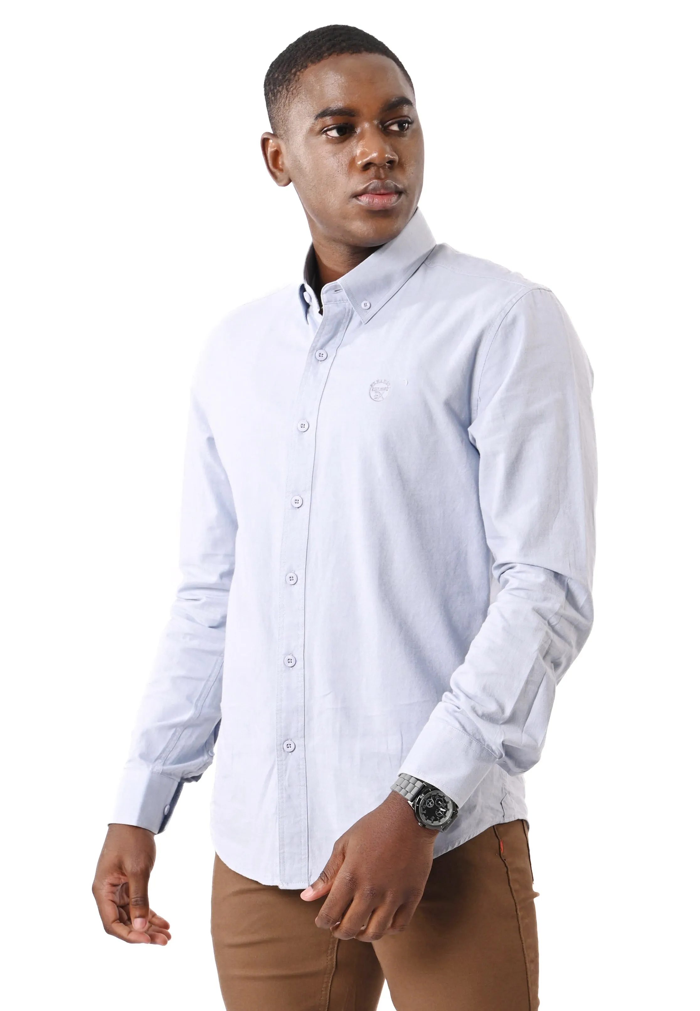 EXHAUST LONG SLEEVE SHIRT [SLIM FIT] 1623