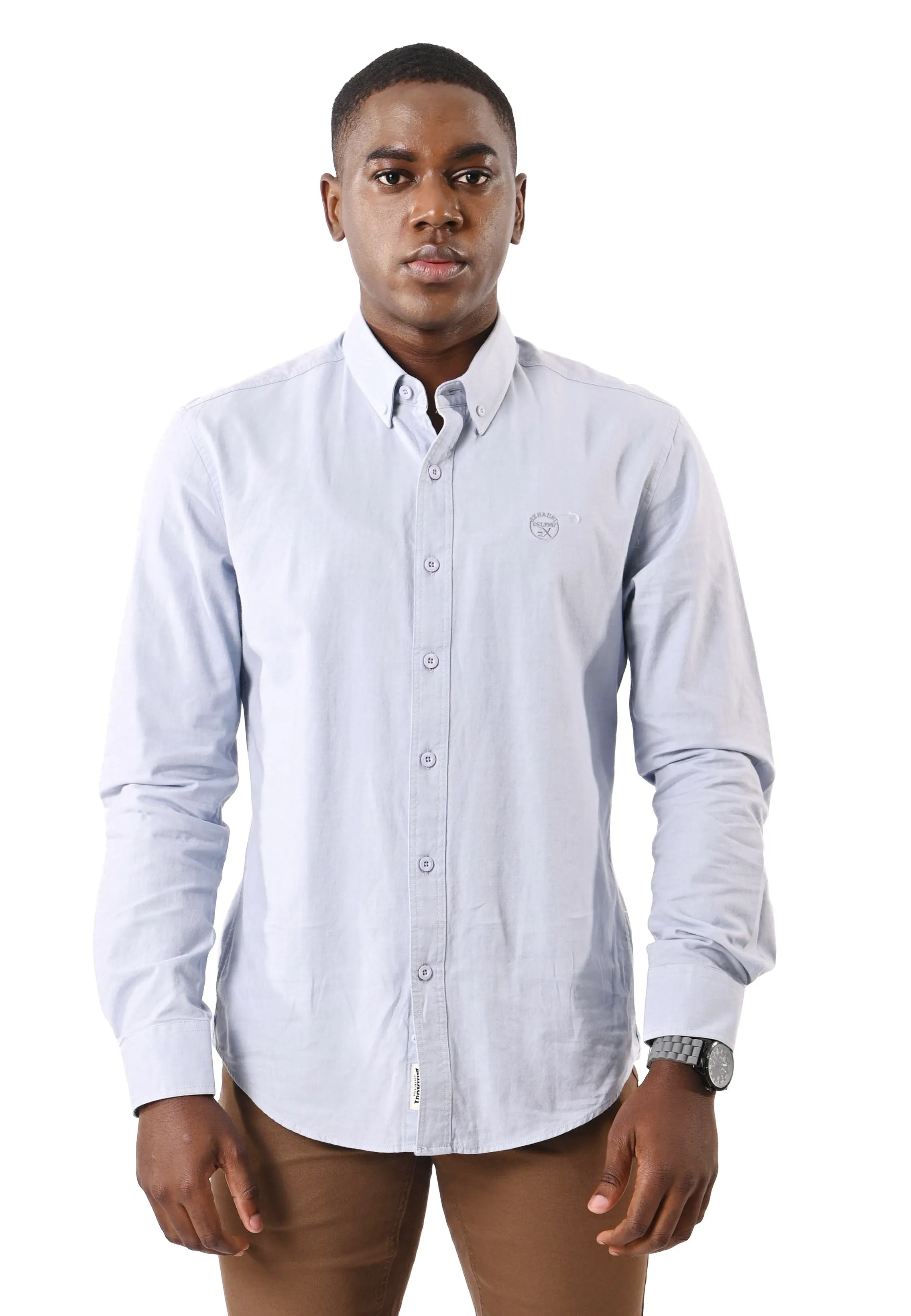 EXHAUST LONG SLEEVE SHIRT [SLIM FIT] 1623