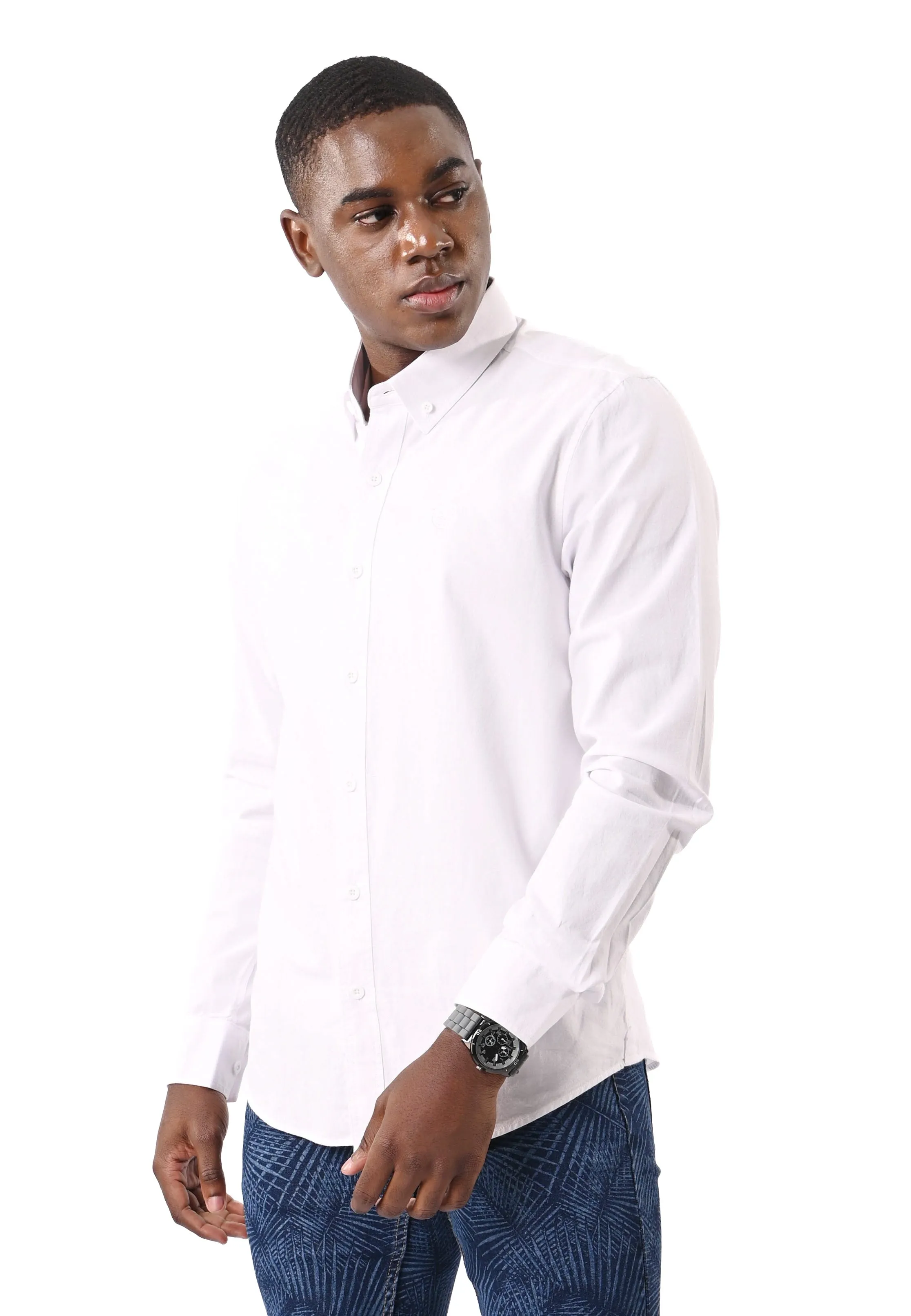 EXHAUST LONG SLEEVE SHIRT [SLIM FIT] 1623