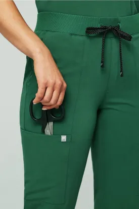 Fabletics Women's Performance Scrub Pant - MotionTech, 4-Way Stretch, Pocket-Packed, Wrinkle-Resist, Semi-Slim Fit