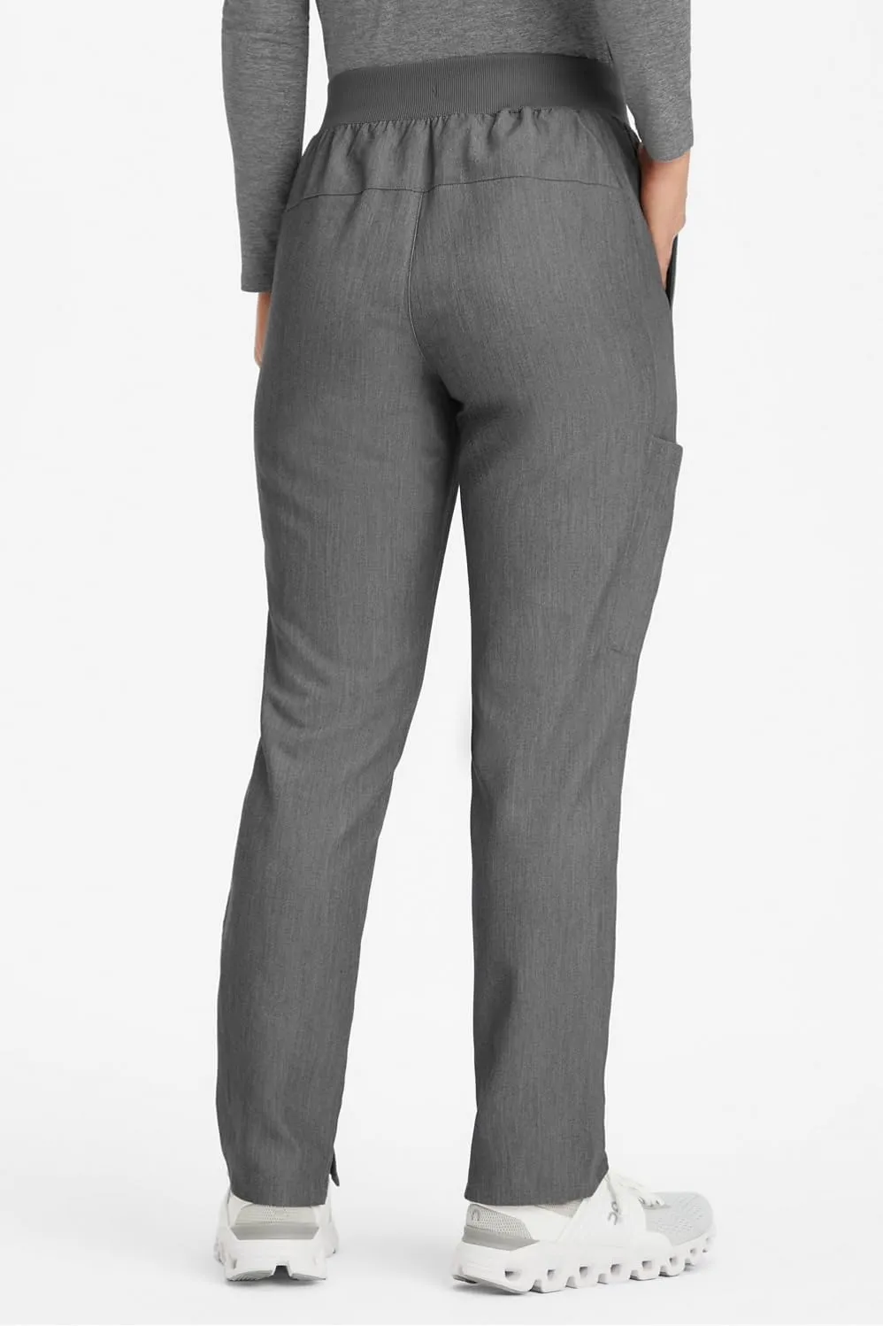 Fabletics Women's Performance Scrub Pant - MotionTech, 4-Way Stretch, Pocket-Packed, Wrinkle-Resist, Semi-Slim Fit