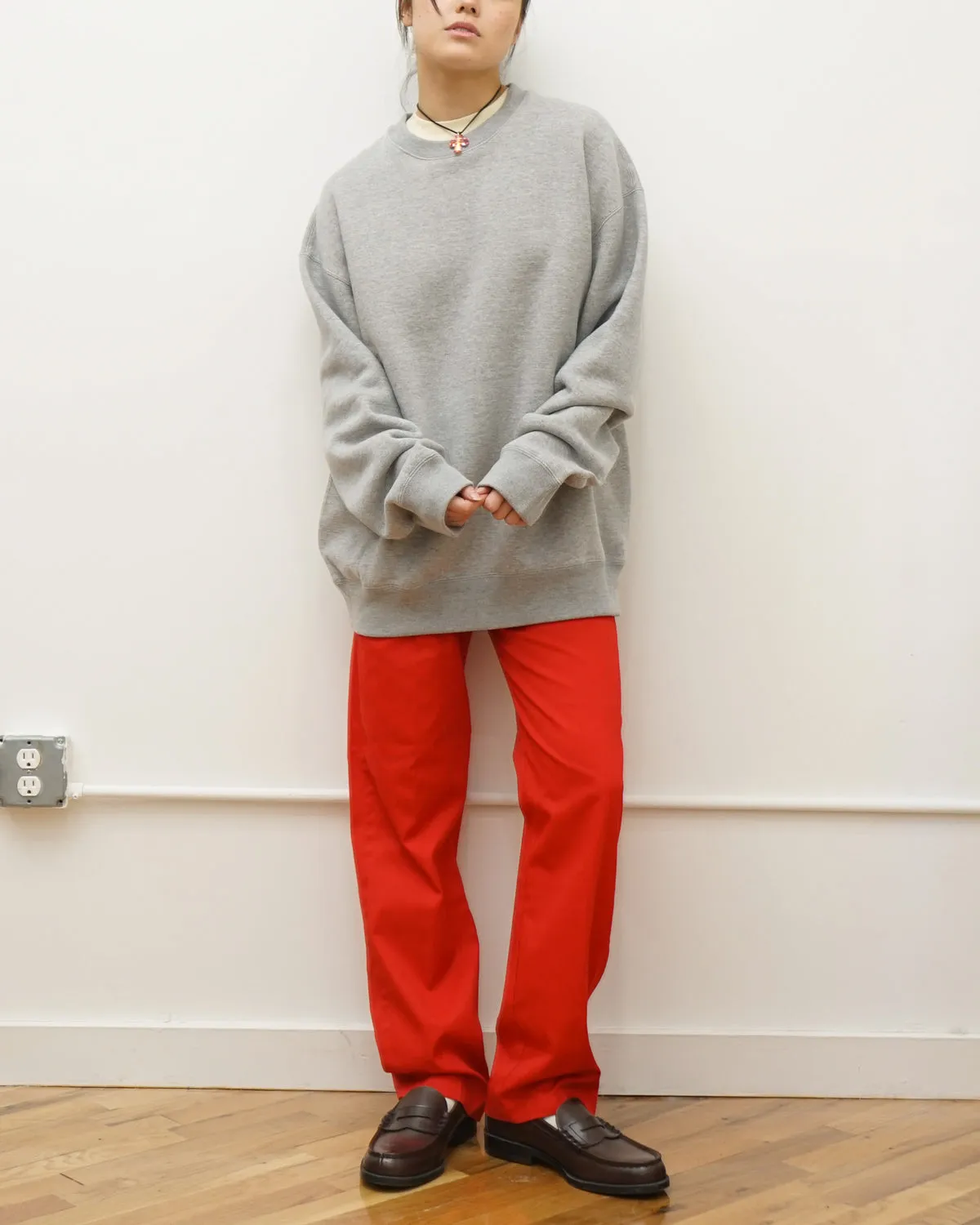FGS Original Loopwheel Crewneck Sweatshirt / Gray