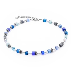 GeoCUBE® Iconic Pure Necklace Blue