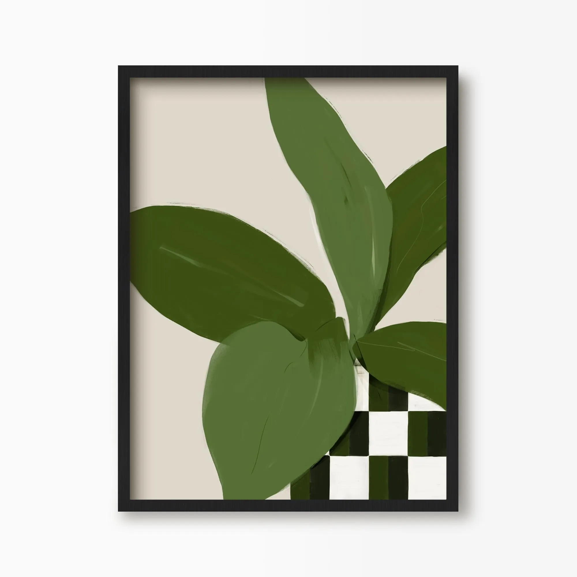 Green Princess Botanical Art Print
