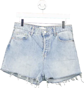 H&M Light Blue Denim Shorts UK S