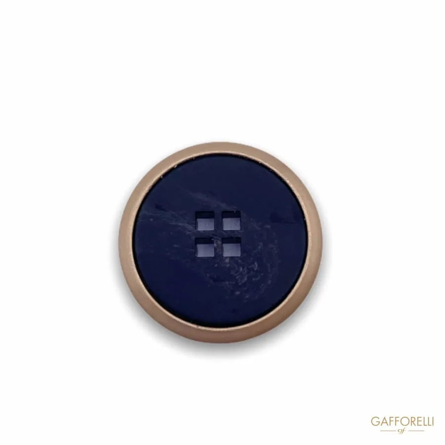 Horn Imitation Polyester Button D319 - Gafforelli Srl