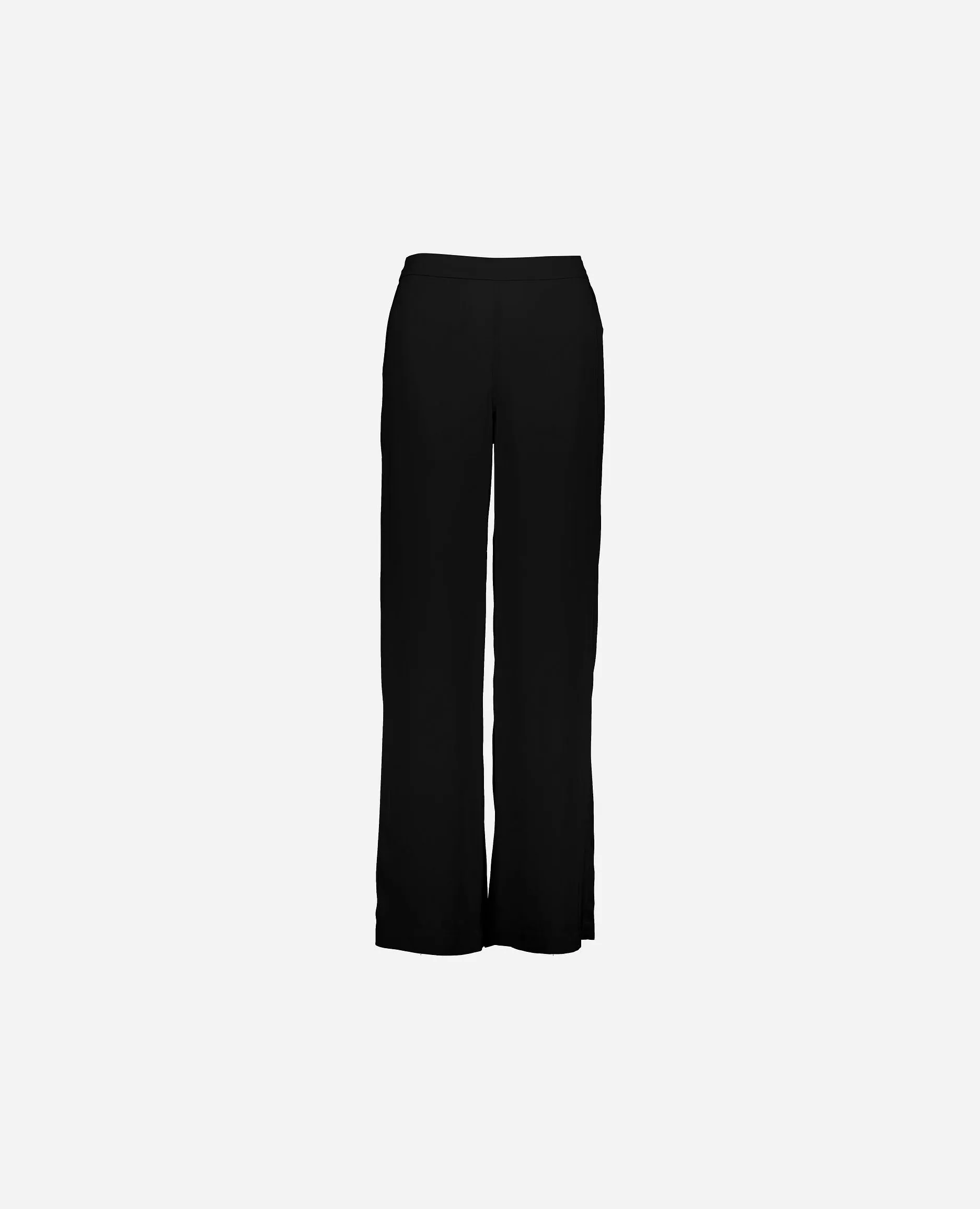 Hose aus Seide in Schwarz