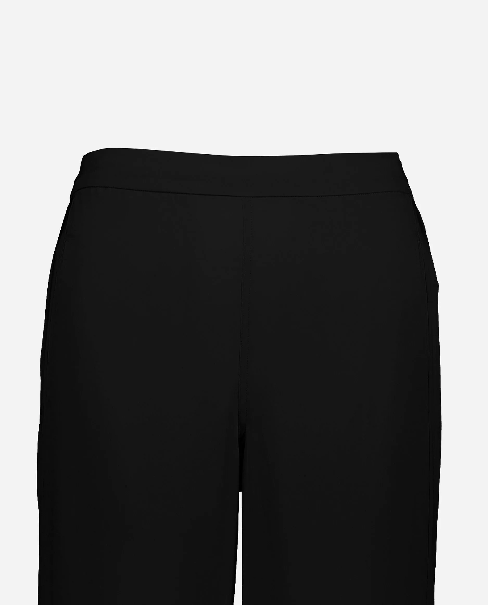 Hose aus Seide in Schwarz