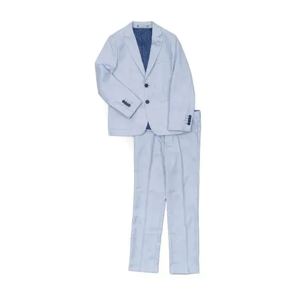 Isaac Mizrahi Boy's Stretch Suit | Textured