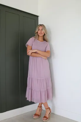 Kanyan Dress in Lavender Pink
