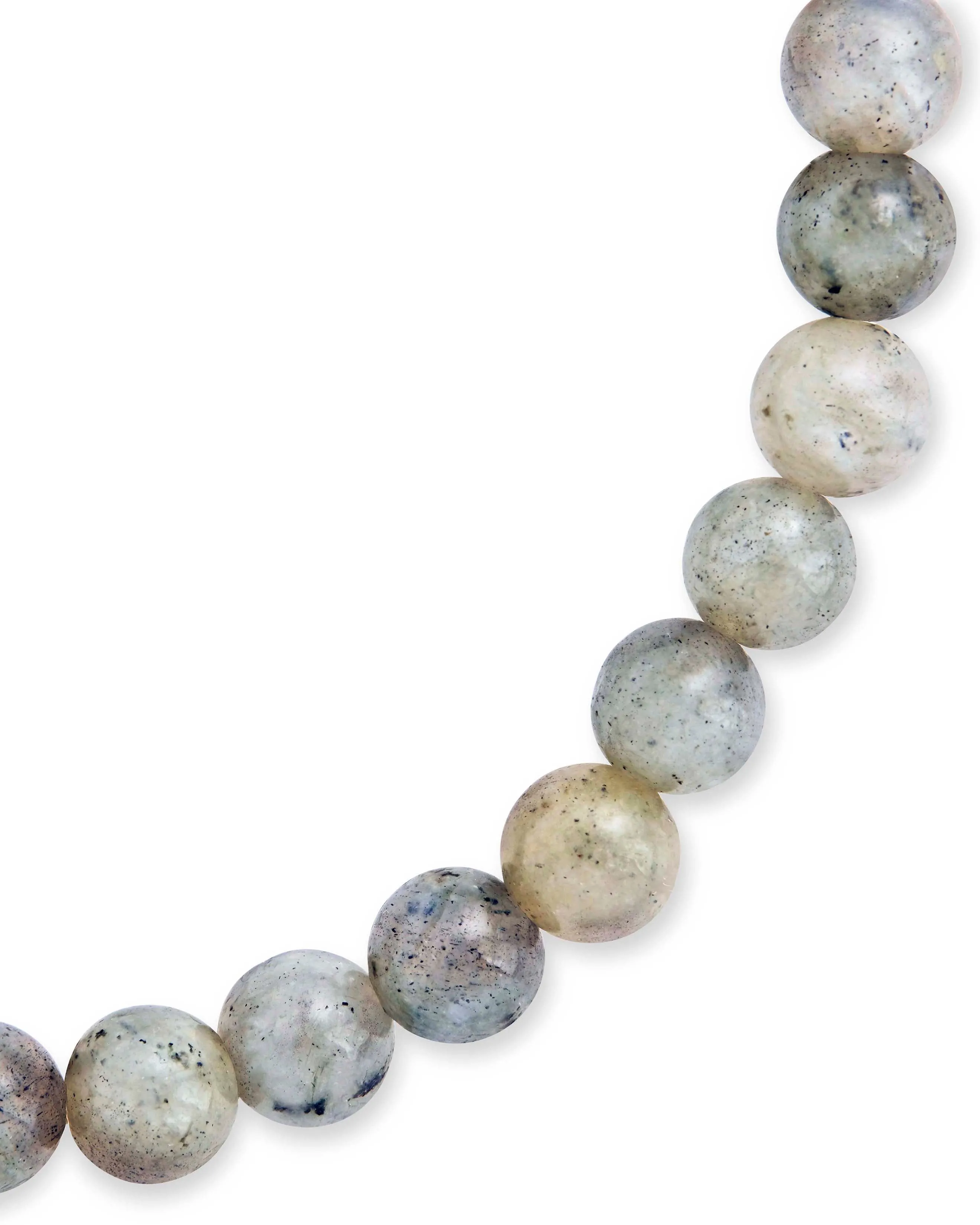 Labradorite Beaded Stretch Bracelet